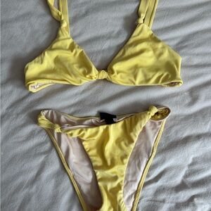 Yellow Bikini Set